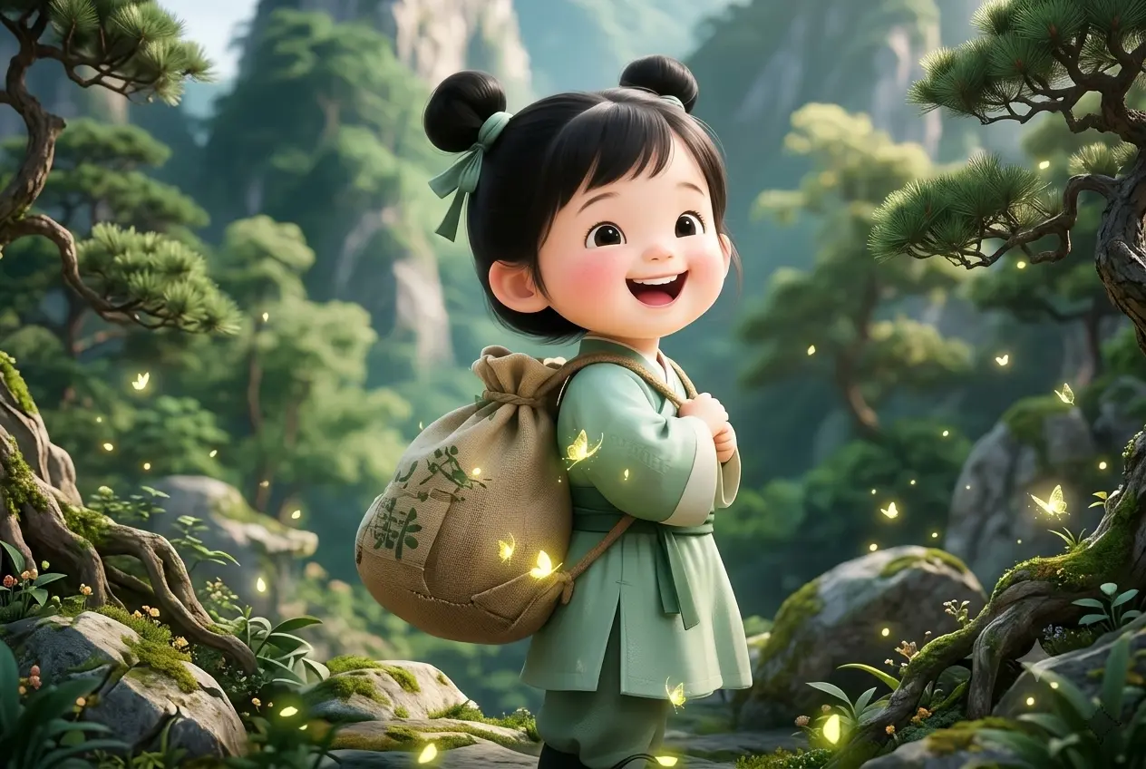 Bàn Tay Nhỏ Chắp Sau Lưng, Dẫn Thiên Tài Vác Bao Tải Nhặt Bảo