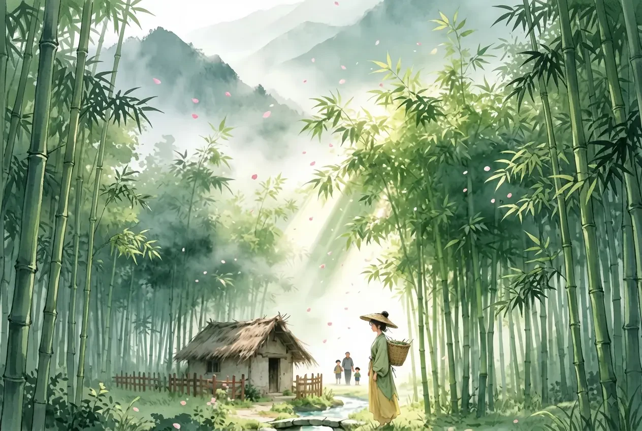 Bị Phân Gia Không Sợ, Dắt Cha Mẹ Đệ Đệ Vào Núi Sâu