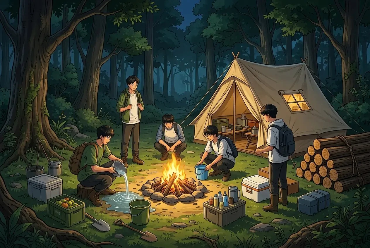Cả Lớp Cơ Điện Xuyên Không: Đại Náo Hoang Dã