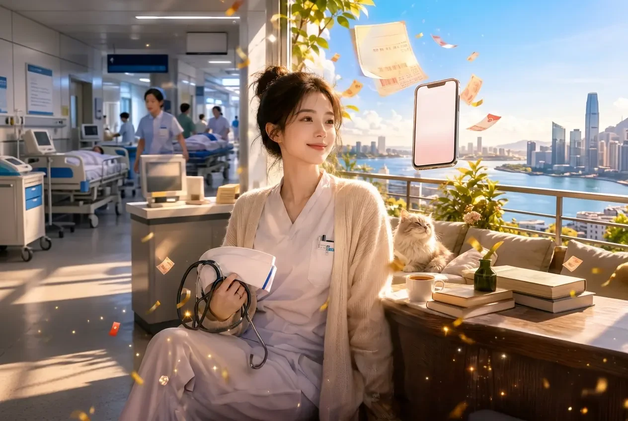 Cuộc Sống Nằm Phẳng Của Nữ Y Tá Trúng Thưởng 10 Tỷ