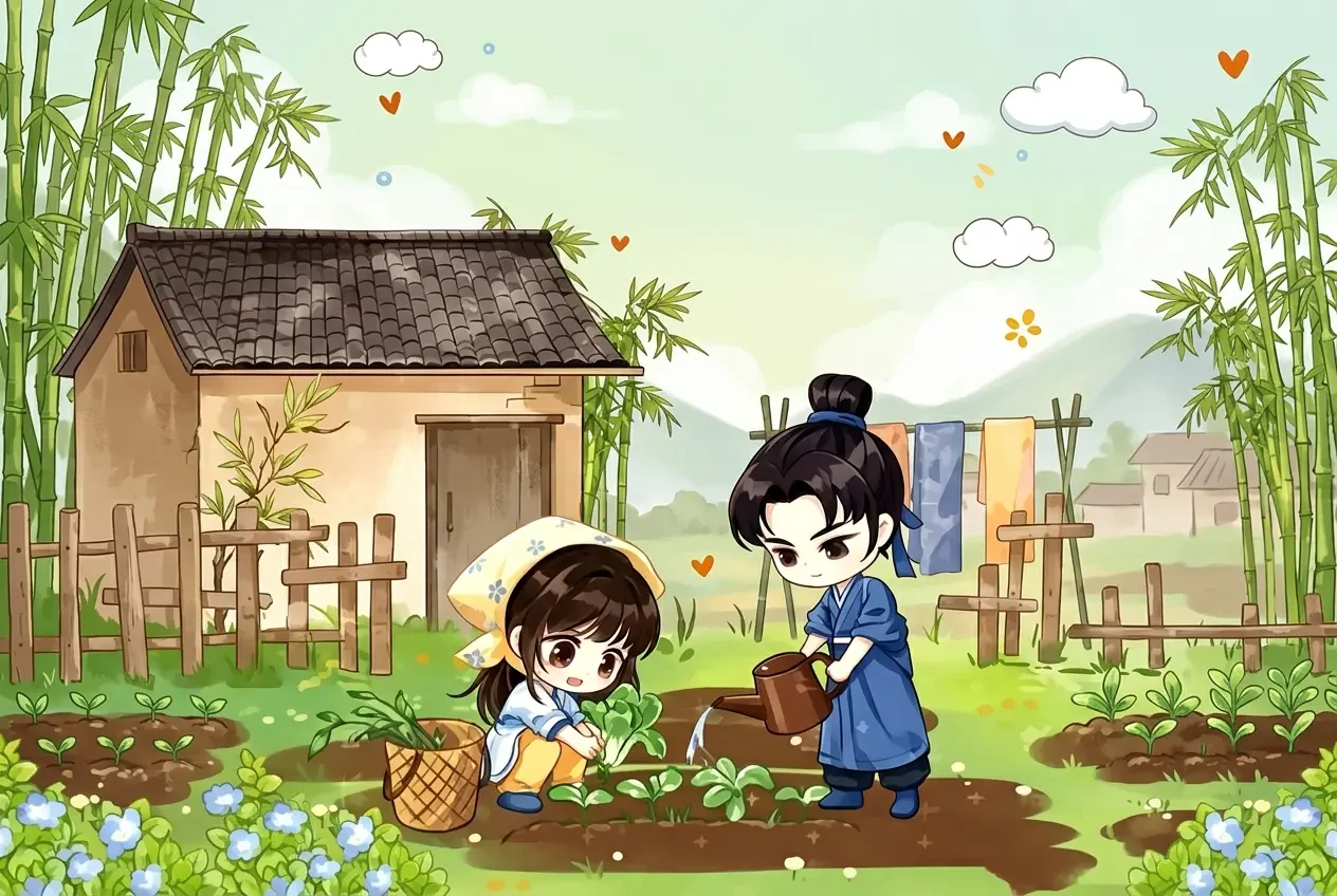 Đại Lực Nông Nữ Biết Thú Ngữ, Năm Mất Mùa Gánh Cả Làng