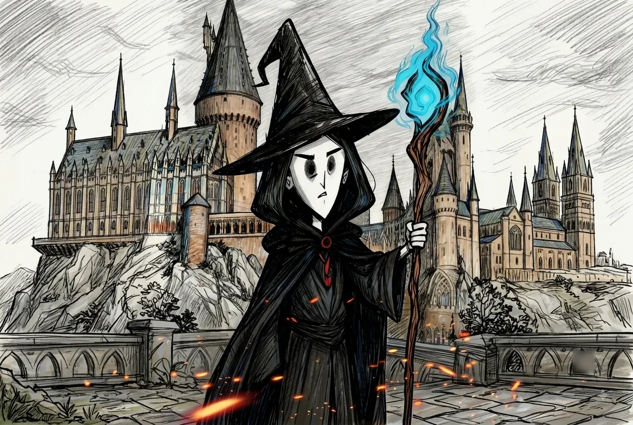 Đào Tẩu Khỏi Thế Giới Don't Starve, Tôi Được Hogwarts Nhận Vào