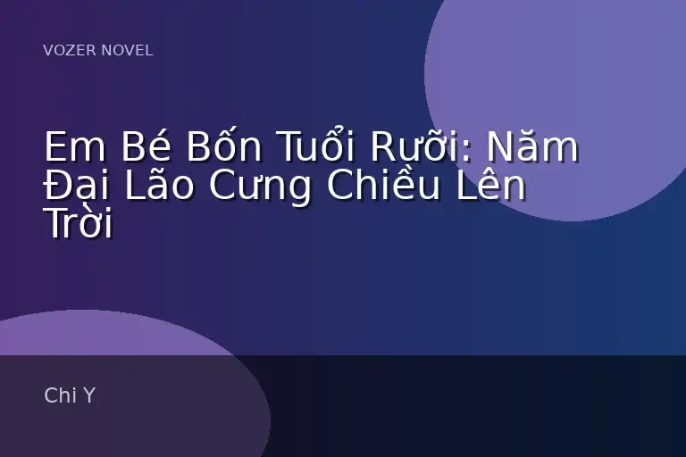 Em Bé Bốn Tuổi Rưỡi: Năm Đại Lão Cưng Chiều Lên Trời