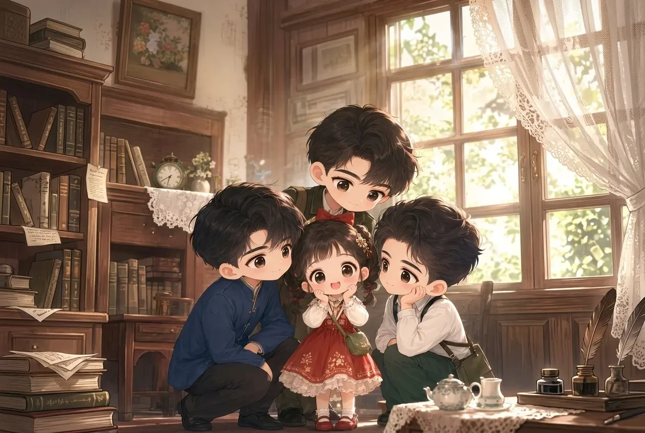 Em Gái Nhỏ Theo Ba Ở Rể, Ngược Lại Được Các Anh Trai Kế Cưng Chiều Hết Mực