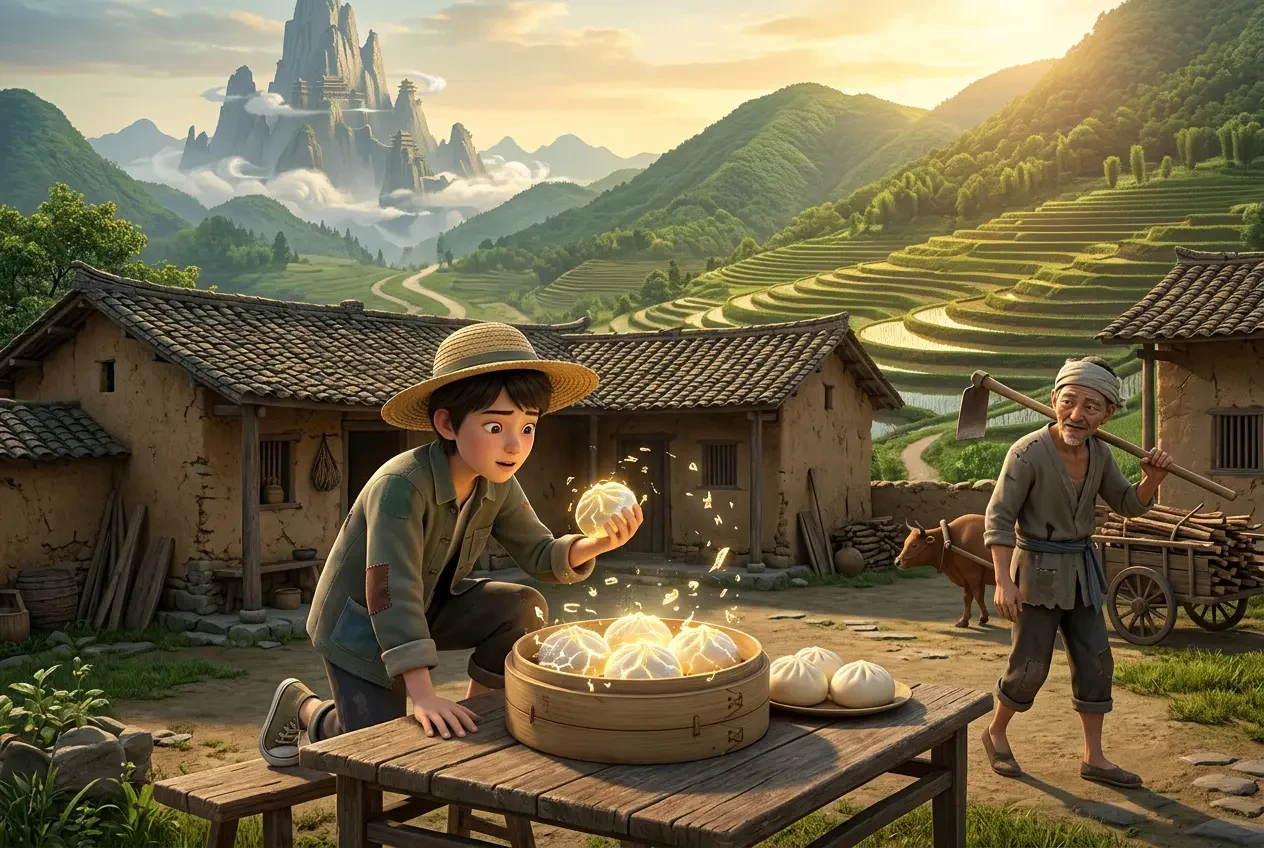 Hệ Thống Niên Đại Lỗi, Khăng Khăng Gọi Bánh Bao Là Tiên Đan