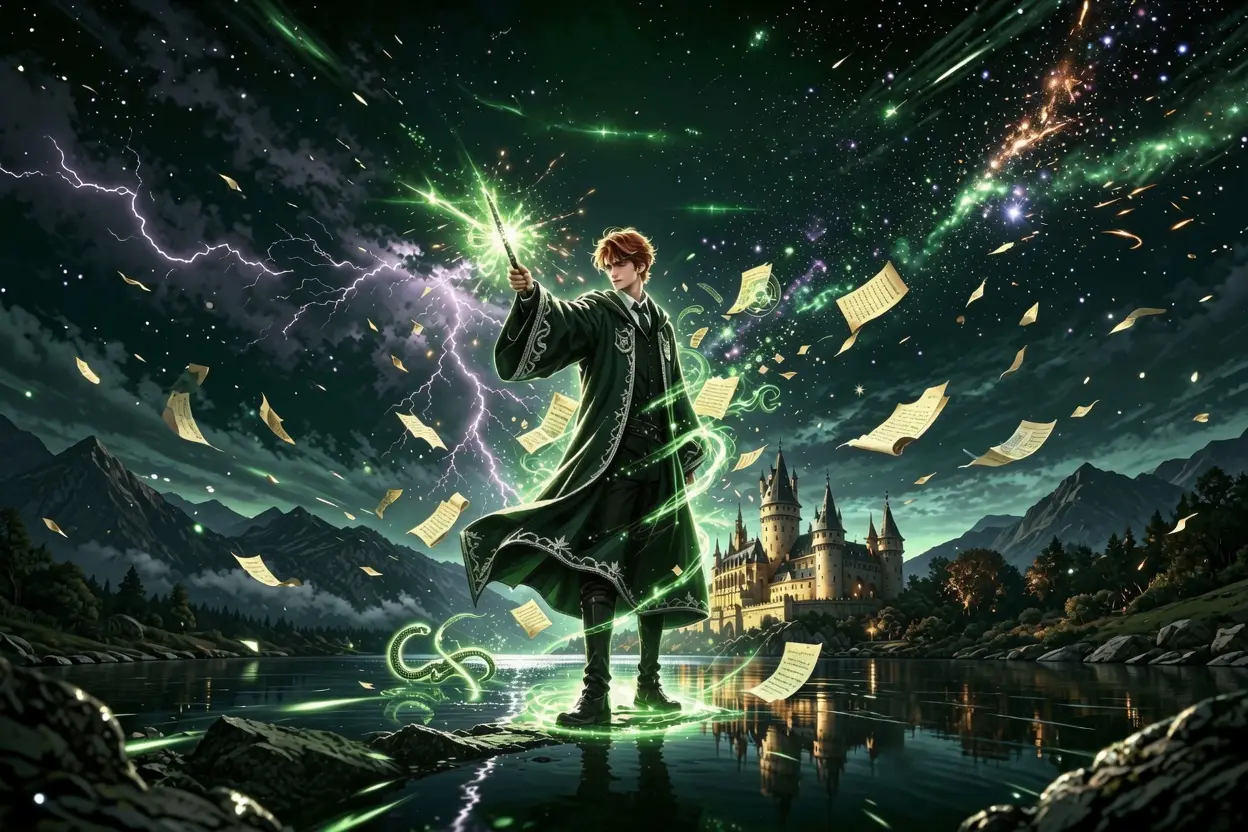 Hogwarts: Weasley Nhà Rắn Cày Cuốc Giới Pháp Thuật