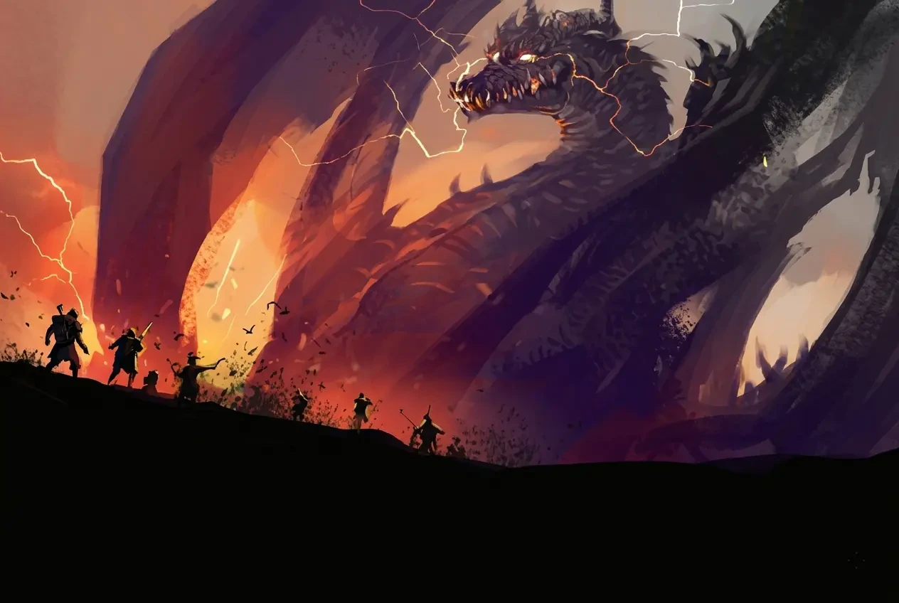 Hồng Long Với Monster Hunter Bản Mẫu