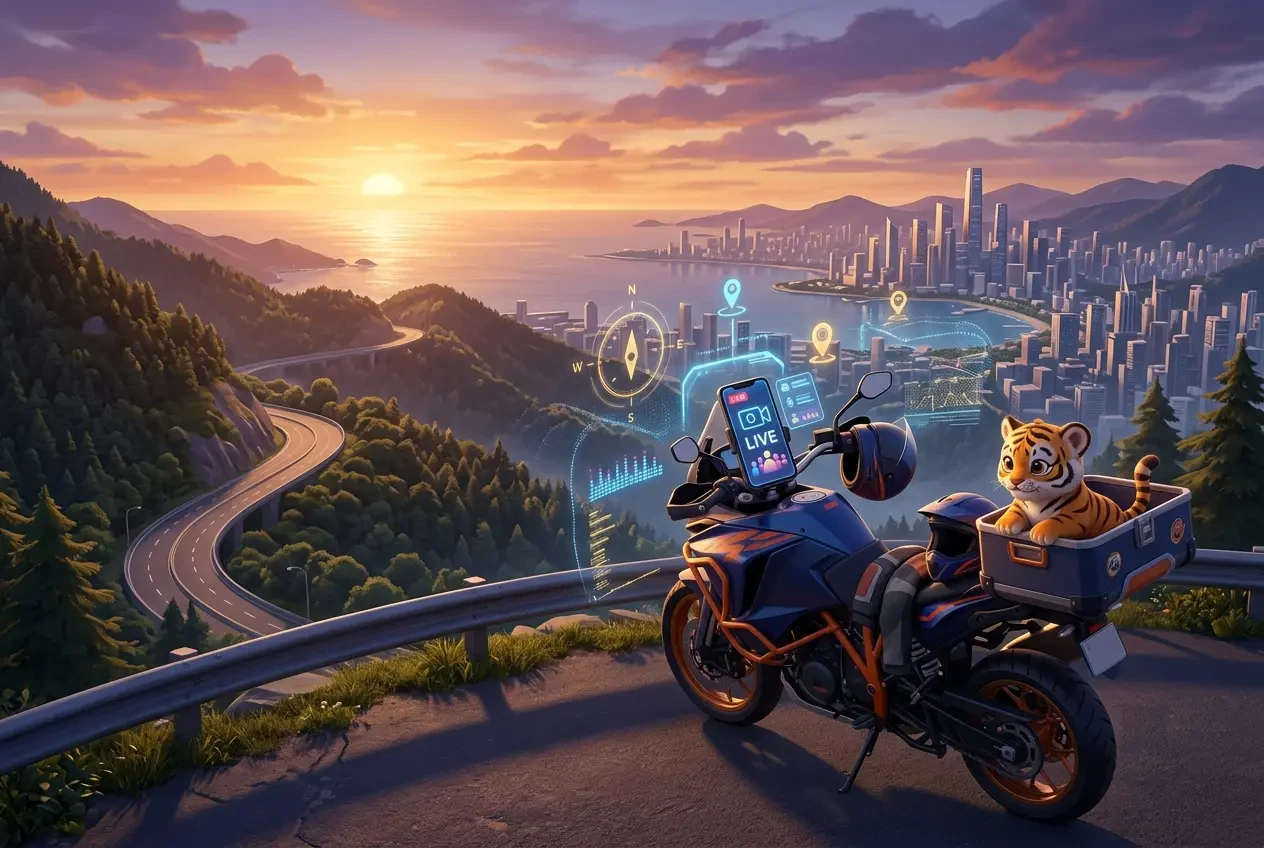 Livestream: Dắt Hổ Con Phượt Moto Toàn Quốc