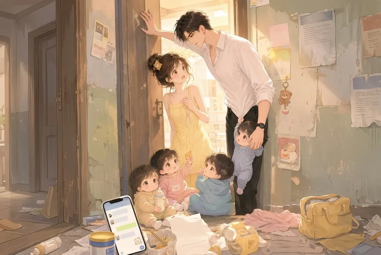 Mạng Lừa Đảo Thái Tử Gia, Bốn Đứa Nhỏ Giấu Không Được