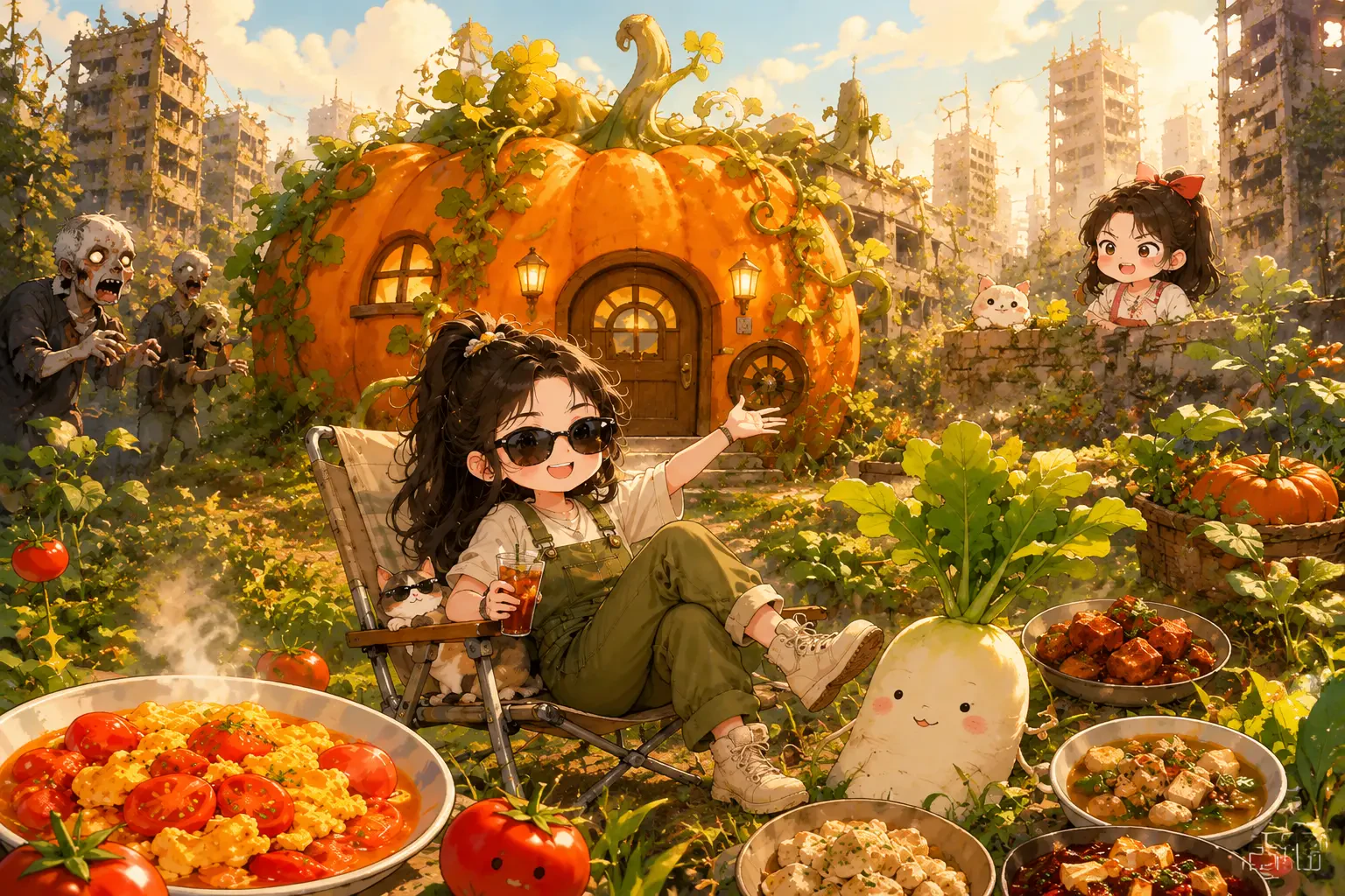 Mạt Thế: Ta Tích Hạt Giống Xây Nhà An Toàn