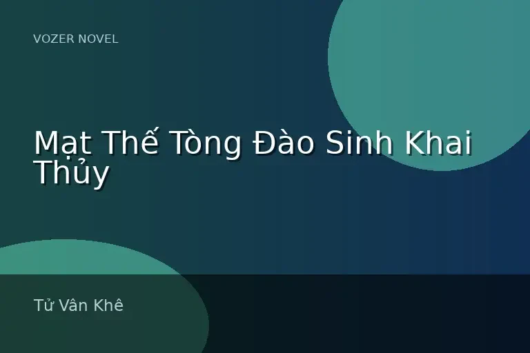 Mạt Thế Tòng Đào Sinh Khai Thủy