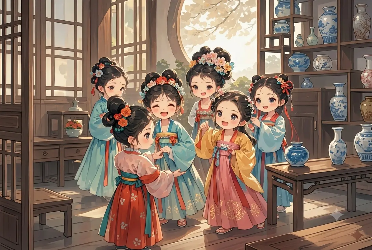 Mẹ Hạ Độc, Cha Chôn Xác, Bốn Chị Gái Ác Độc