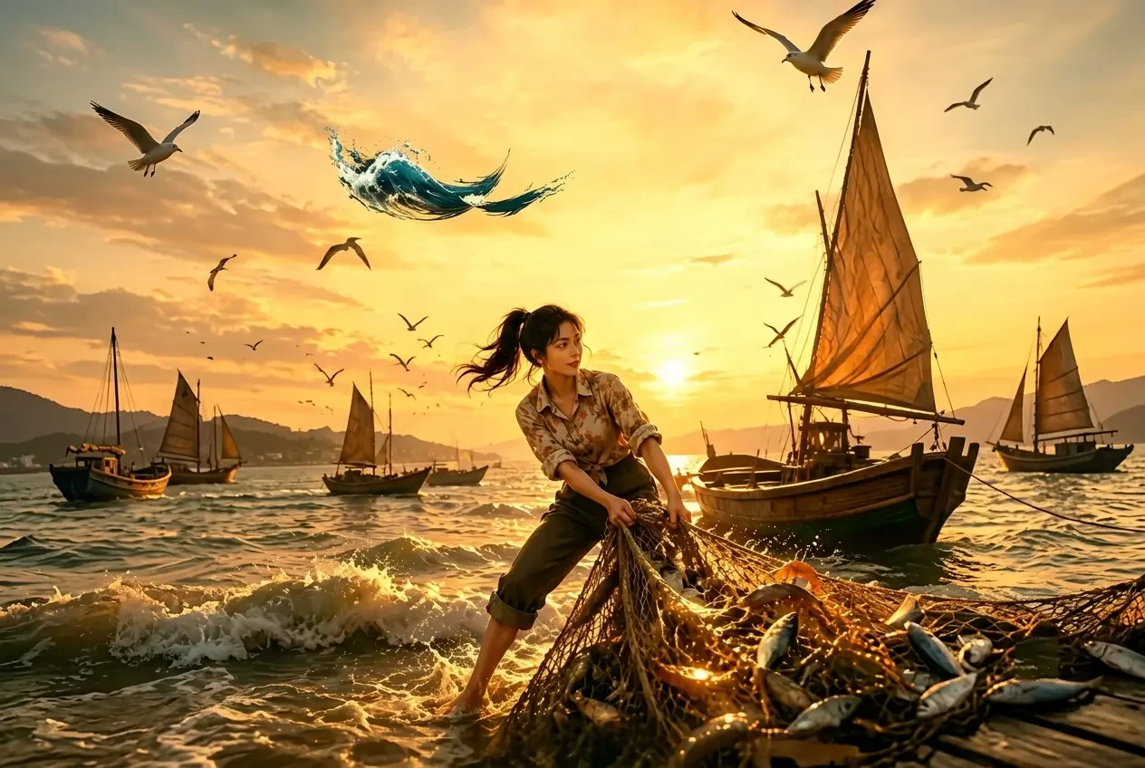 Mở Đầu Ly Hôn: Về Quê Cận Hải Đánh Cá Tìm Kho Báu
