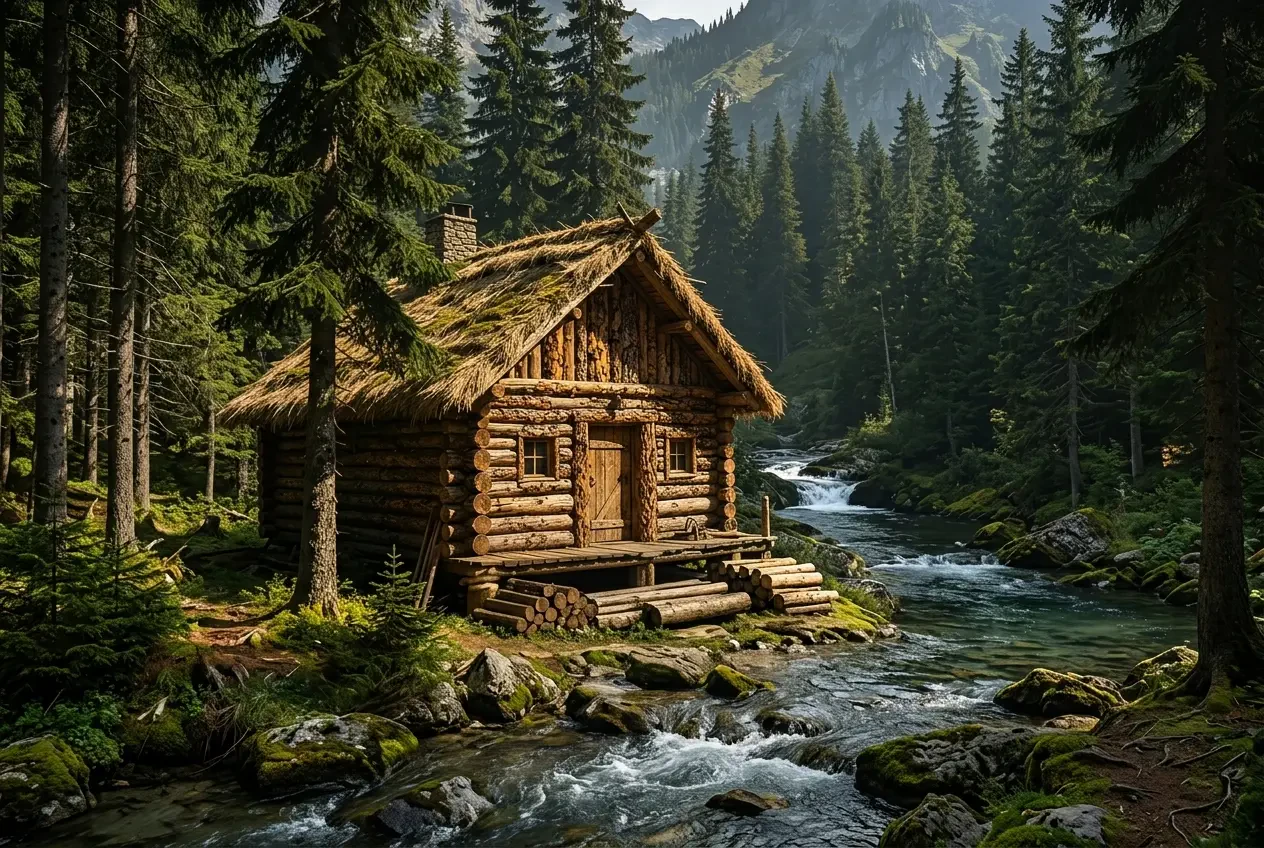 Nhà Gỗ Sinh Tồn: Tôi Sinh Ra Bên Cạnh Lồng Quái