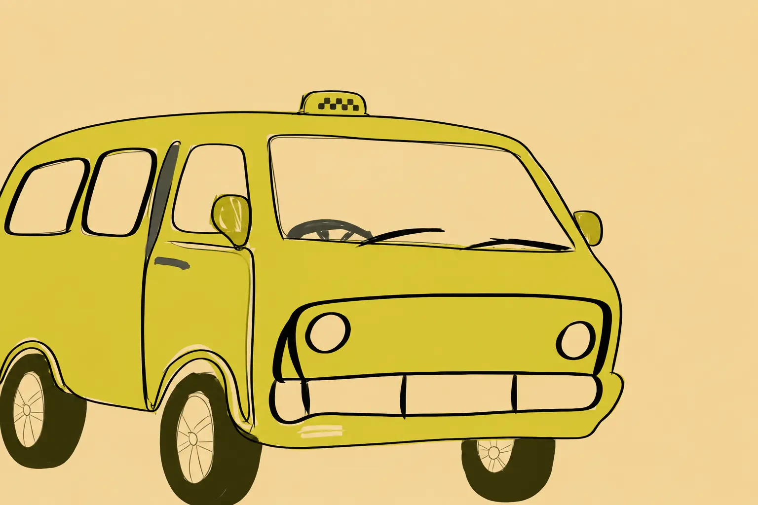 Những Ngày Lái Taxi Ở Thập Niên 90