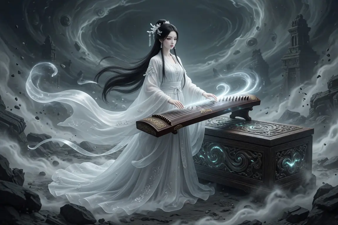 Nữ tử đánh đàn