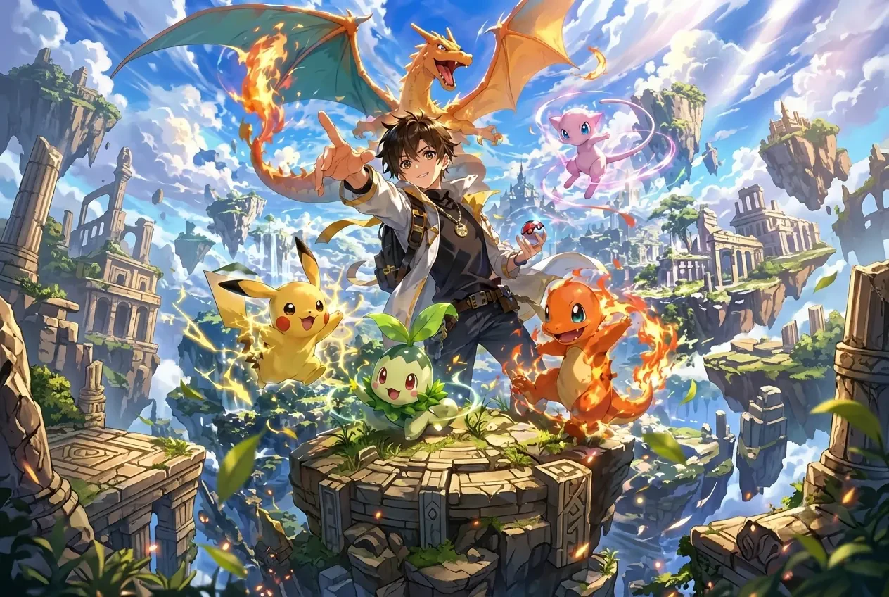 Pokemon: Nhân Hình Tinh Linh Cư Nhiên Là Chính Tôi