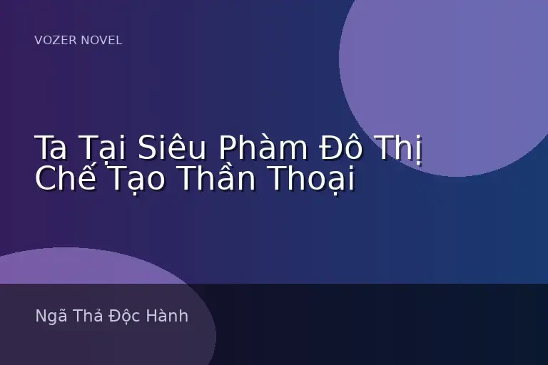 Ta Tại Siêu Phàm Đô Thị Chế Tạo Thần Thoại