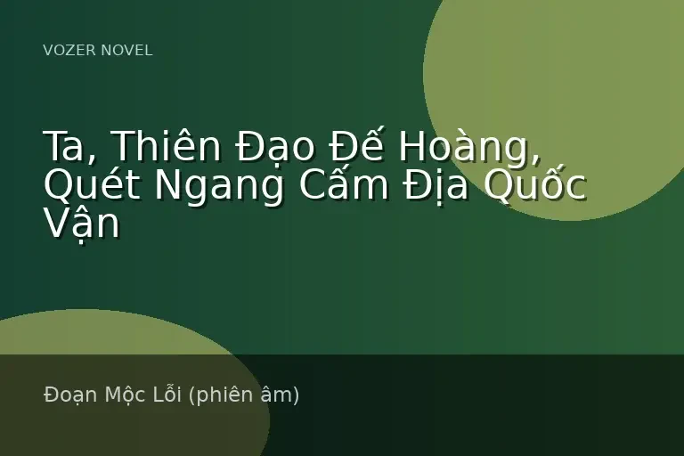 Ta, Thiên Đạo Đế Hoàng, Quét Ngang Cấm Địa Quốc Vận