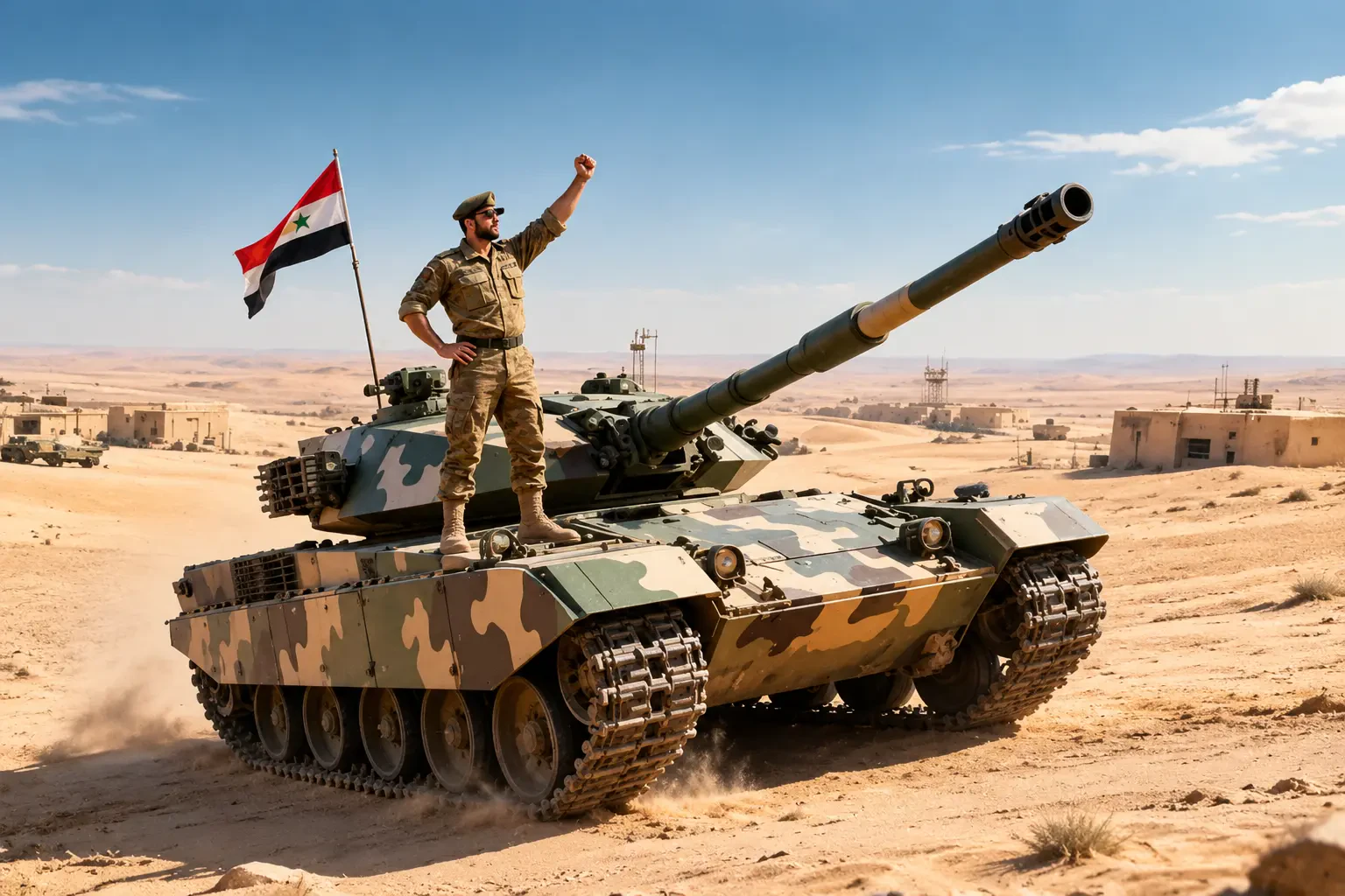 Ta, Tổng Thống Syria! Kiến Tạo Căn Cứ Red Alert Tại Trung Đông