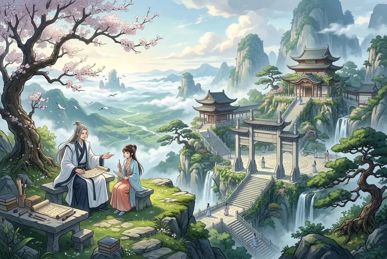 Tiền Tiên Đế Phụ Đạo Nàng Thi Tiên Quan