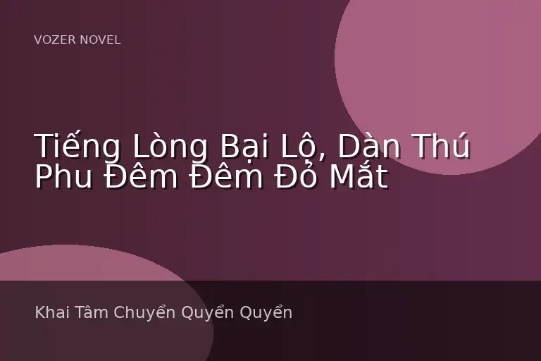 Tiếng Lòng Bại Lộ, Dàn Thú Phu Đêm Đêm Đỏ Mắt