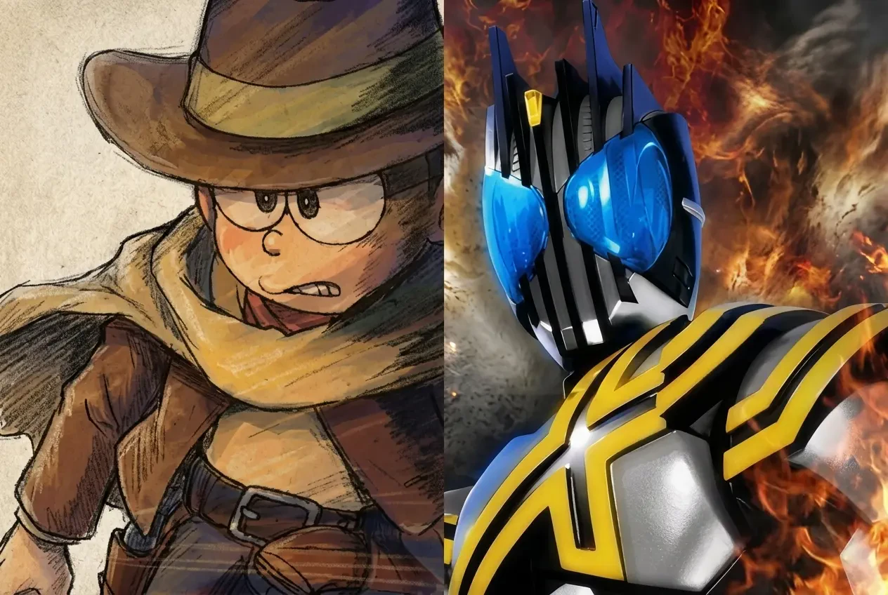 Tôi Là Nobi Nobita, Kamen Rider
