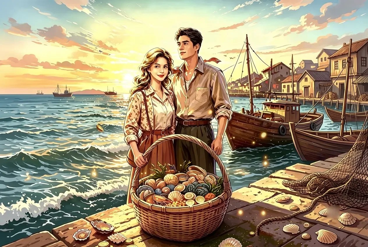 Trùng Sinh 1983: Dựa Vào Đi Biển Nuôi Sống Cô Vợ Tây