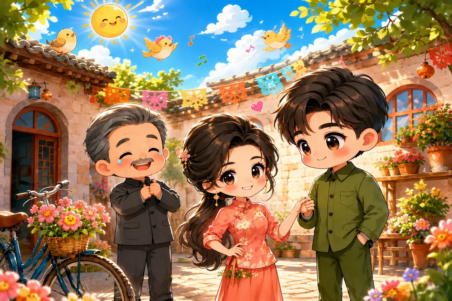 Trùng Sinh Lục Linh: Theo Cha Ruột Tùy Quân Thành Đoàn Sủng