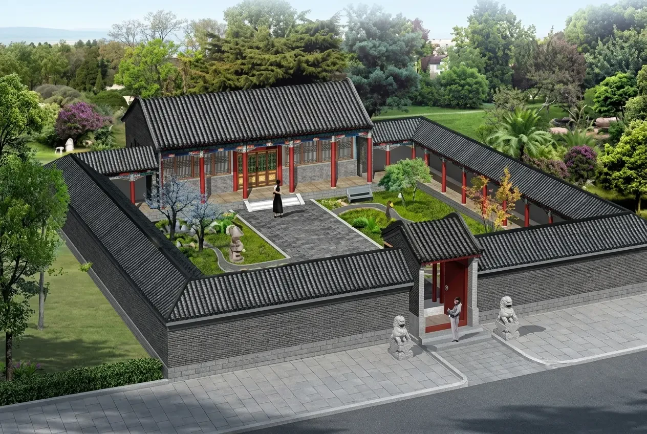 Tứ Hợp Viện: Ăn Vạ Tôi? Một Đạp Chân Ga Tông Tới