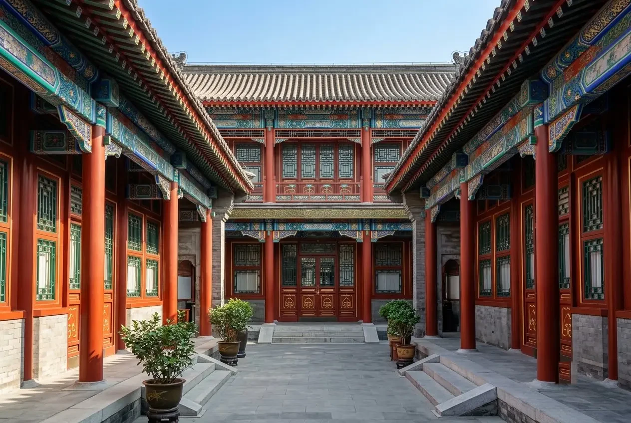 Tứ Hợp Viện Ảnh Thị: Khai Cục Tính Kế Lưu Hải Trung Đoạn Thân