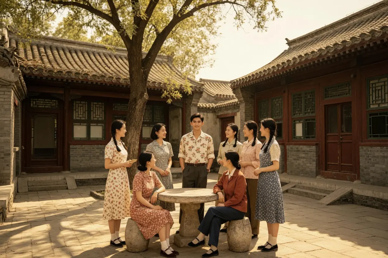 Tứ Hợp Viện: Bắt Đầu Ràng Buộc Không Gian Nông Trại