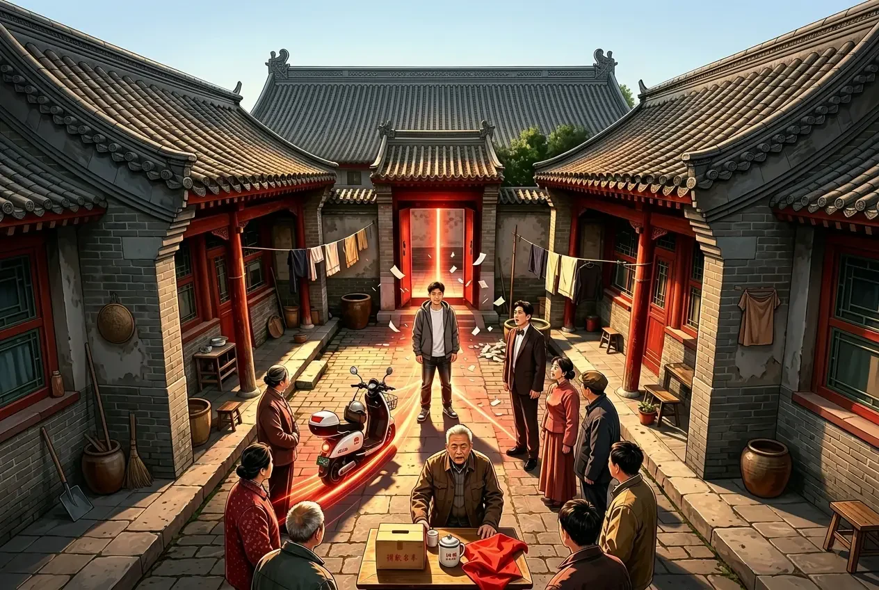 Tứ Hợp Viện: Đông Húc Đại Hôn Giảo Hoàng Dịch Trung Hải Mộ Quyên