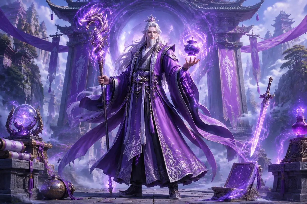 Tử Y lão giả