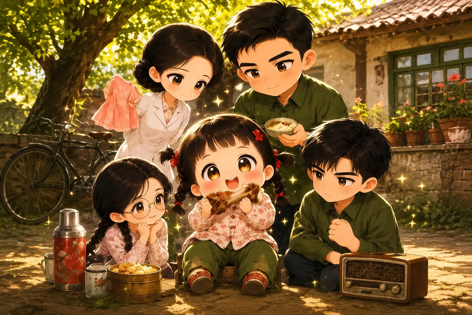 Xuyên Thành Nhai Con Thập Niên 70: Nhận Thân Tùy Quân Thành Đoàn Sủng