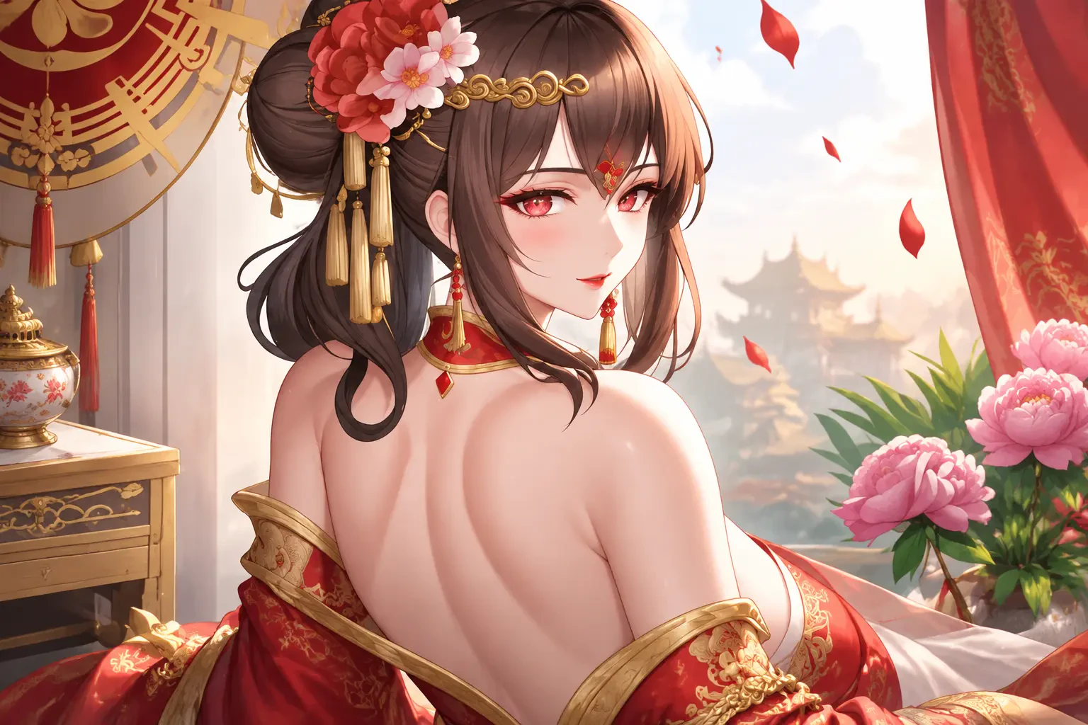 Xuyên Thư Nữ Đế Hảo Đại Nhi, Long Sàng Thủ Hộ Tiêu Hoàng Hậu
